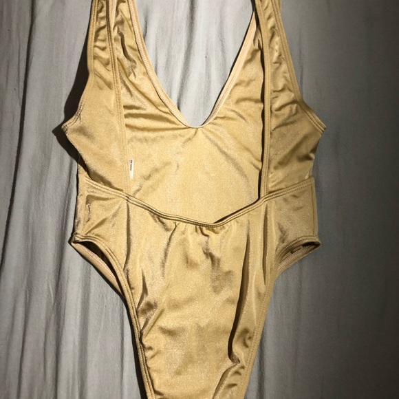 BASTA SURF HIGH LEG EYE MAILLOT SOLID ONE-PIECE SWIMSUIT small - Picture 4 of 10